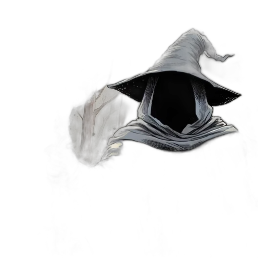 hat, mask, crown, sword, concept art, fantasy art, 3d render, photorealistic transparent PNG cut-out