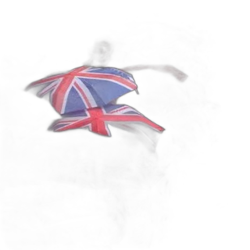 umbrella, jacket, mask, hat, photorealistic, 3d render, concept art, fog transparent PNG cut-out