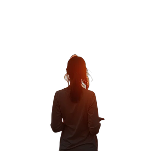 staff, dress, jacket, face transparent PNG cut-out