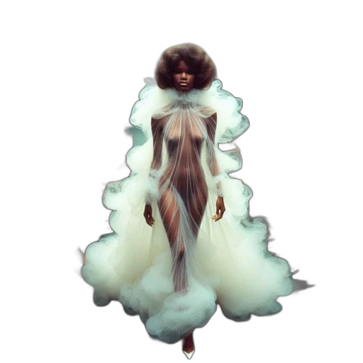 dress, hair, creature, concept art, fantasy art, pixel art, 3d render, pastel transparent PNG cut-out
