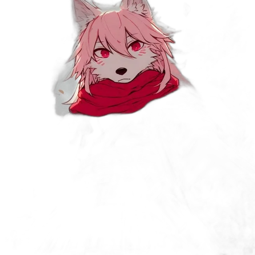 mask, creature, animal, face, anime, pixel art, concept art, watercolor transparent PNG cut-out