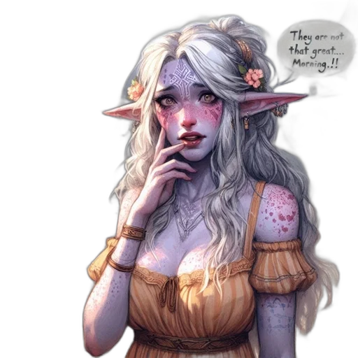 face, dress, fantasy art, concept art, pixel art, watercolor, pastel, fantasy transparent PNG cut-out