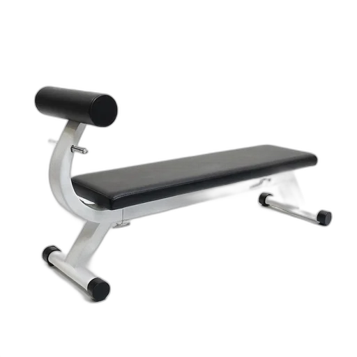 furniture, sleek, modern, exercise, bench, flat, surface, curved transparent PNG cut-out