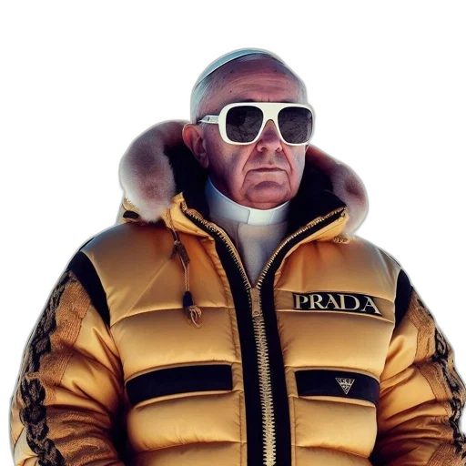 jacket, animal, face, creature, 3d render, concept art, photorealistic, cyberpunk transparent PNG cut-out