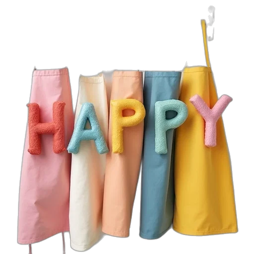 umbrella, dress, jacket, pastel transparent PNG cut-out