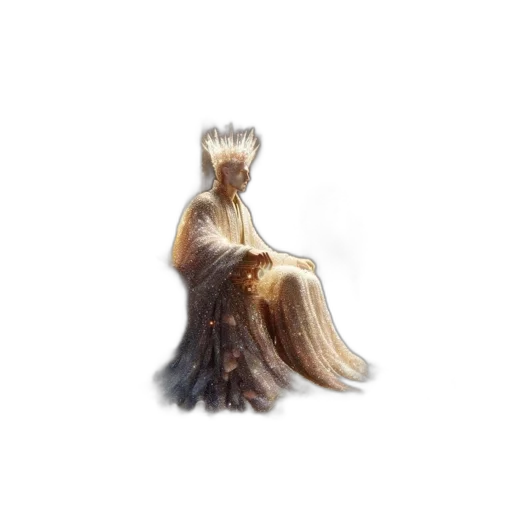 dress, crown, hair, jewelry, concept art, 3d render, fantasy art, photorealistic transparent PNG cut-out