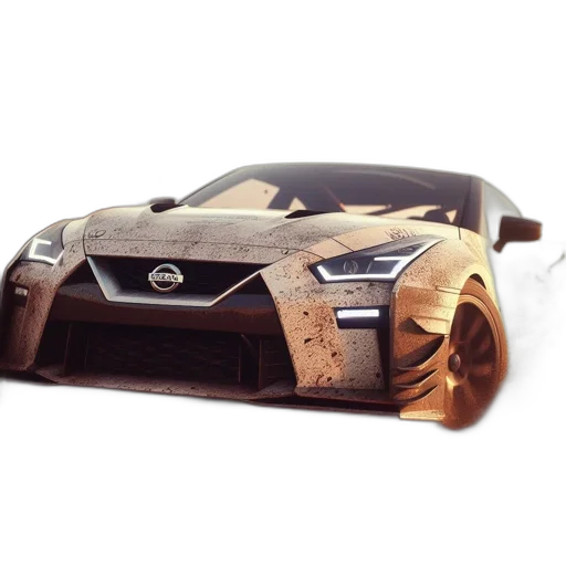 car, mask, weapon, animal, 3d render, concept art, photorealistic, fantasy art transparent PNG cut-out