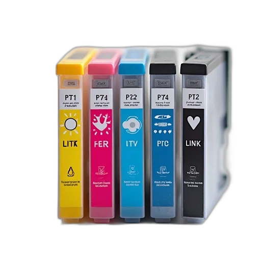 colorful, epson, light, ink transparent PNG cut-out