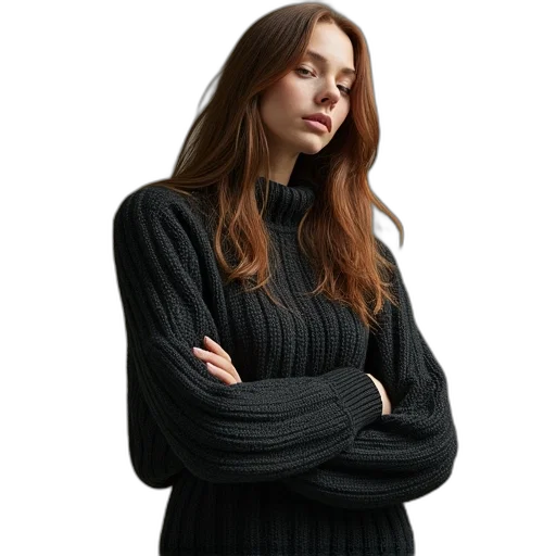 jacket, staff, dress, photorealistic transparent PNG cut-out
