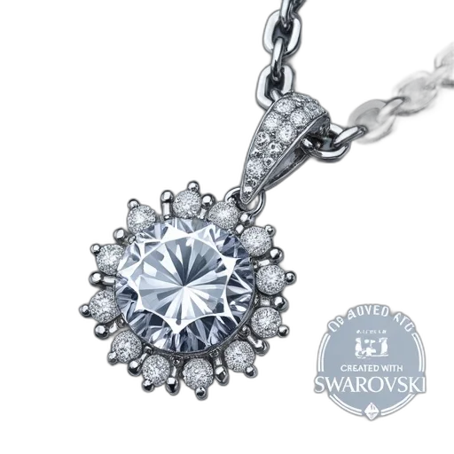 jewelry, crown, close-up, image, silver, chain, large, sparkling transparent PNG cut-out
