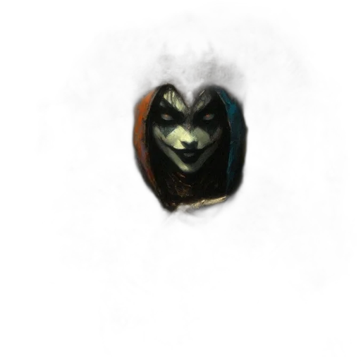 mask, face, creature, jewelry transparent PNG cut-out