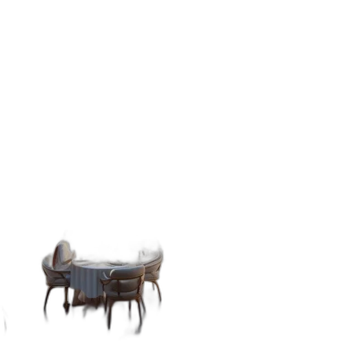 furniture, animal, robot, creature, 3d render, concept art, photorealistic, pixel art transparent PNG cut-out