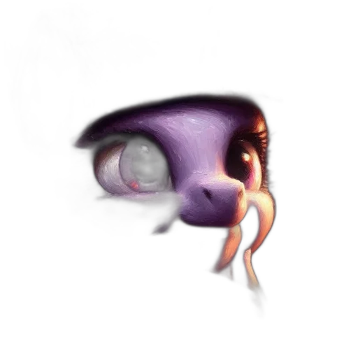 face, creature, mask, animal, concept art, 3d render, photorealistic, watercolor transparent PNG cut-out