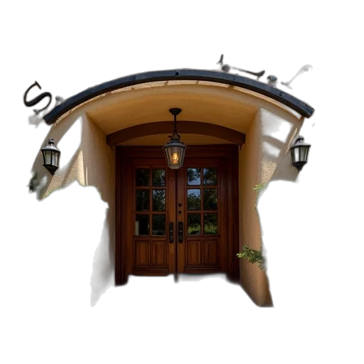 umbrella, staff, building, furniture transparent PNG cut-out