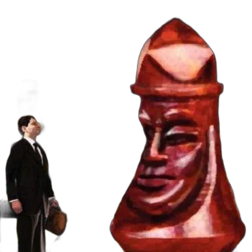 bottle, crown, hat, face, concept art, 3d render, photorealistic, oil painting transparent PNG cut-out