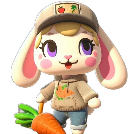 staff, animal, hat, food, 3d render, concept art, pixel art, cartoon transparent PNG cut-out