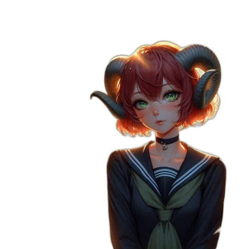 staff, creature, mask, face, anime, concept art, pixel art, fantasy art transparent PNG cut-out