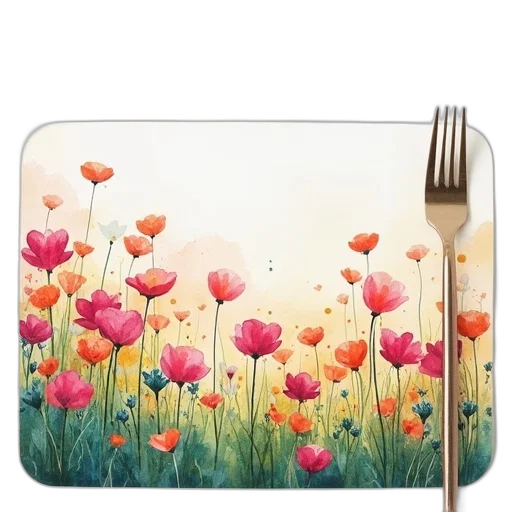 food, watercolor, flower, field transparent PNG cut-out