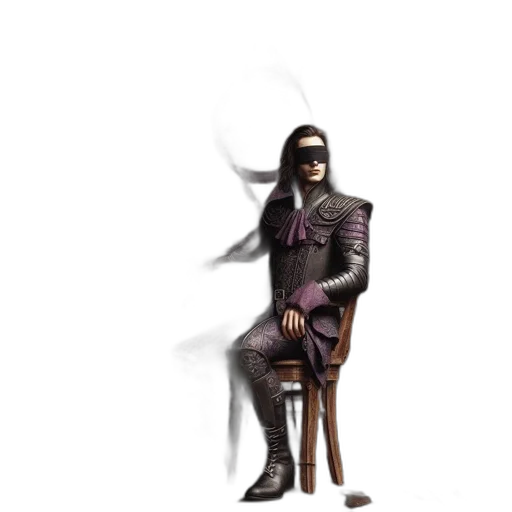 staff, mask, jacket, robot, concept art, 3d render, fantasy art, comic book art transparent PNG cut-out