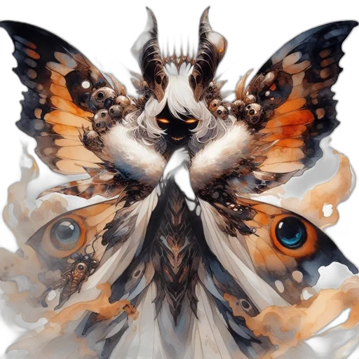dragon, mask, creature, face, fantasy art, concept art, photorealistic, watercolor transparent PNG cut-out