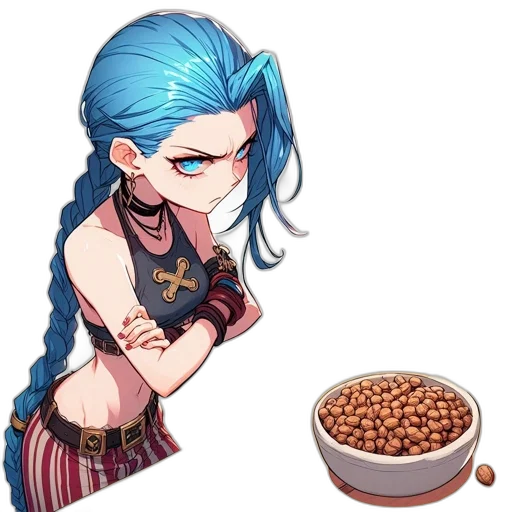 food, jewelry, pixel art, anime, concept art, cartoon, blue, animated transparent PNG cut-out