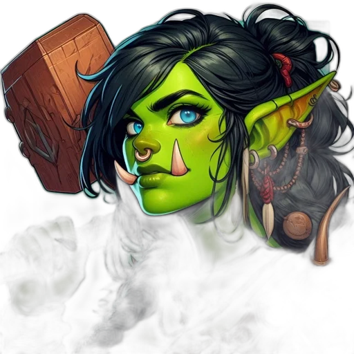face, mask, staff, weapon, fantasy art, concept art, pixel art, comic book art transparent PNG cut-out