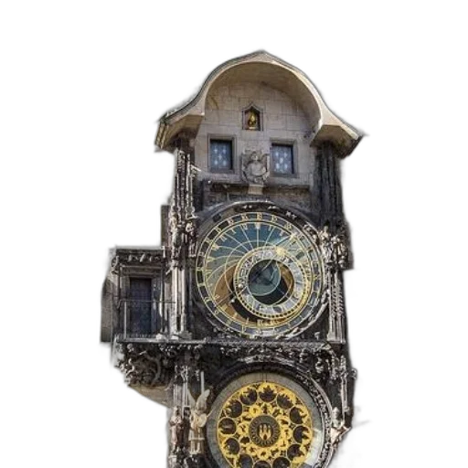 jewelry, 3d render, concept art, photorealistic, fantasy art, astronomical, clock, prague transparent PNG cut-out