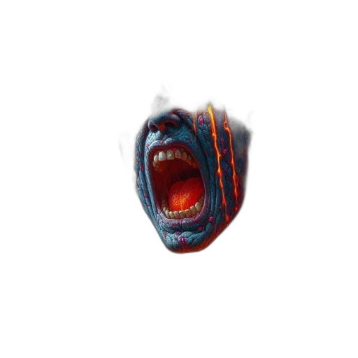 mask, creature, face, animal, 3d render, concept art, photorealistic, pixel art transparent PNG cut-out