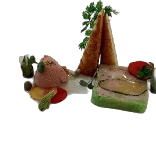 food, hat, 3d render, gourmet, dish, featuring, green, vegetable transparent PNG cut-out