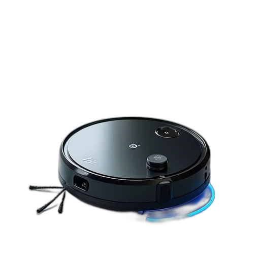 robot, hat, 3d render, new transparent PNG cut-out