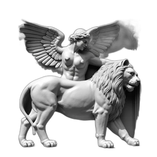 dragon, animal, 3d render, concept art, fantasy art, photorealistic, black, white transparent PNG cut-out