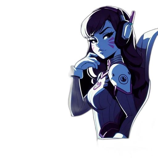 robot, staff, jewelry, concept art, fantasy art, pixel art, comic book art, outer space transparent PNG cut-out