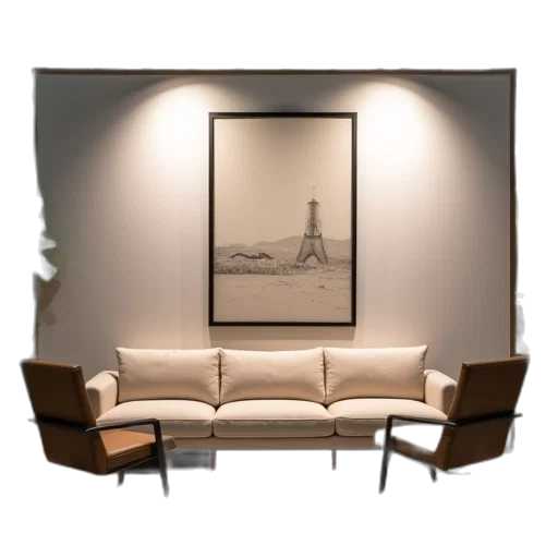 furniture, staff, crown, photorealistic transparent PNG cut-out