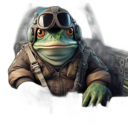 staff, animal, face, creature, concept art, photorealistic, 3d render, frog transparent PNG cut-out