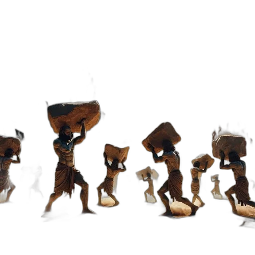 shoes, furniture, staff, concept art, 3d render, fantasy art, forest, earth tones transparent PNG cut-out