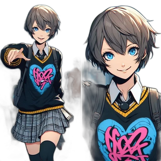 jacket, concept art, anime, pixel art, cartoon, blue, dark, monochrome transparent PNG cut-out