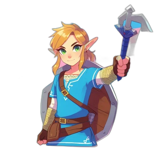 sword, staff, weapon, pixel art, concept art, fantasy art, 3d render, pastel transparent PNG cut-out