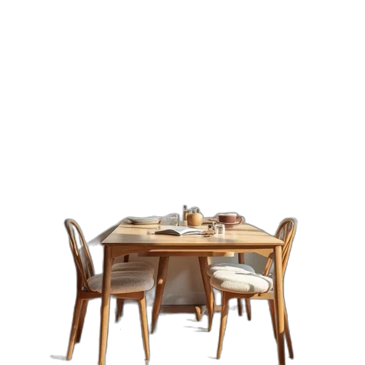 furniture, food, dress, animal, 3d render, photorealistic, concept art, earth tones transparent PNG cut-out