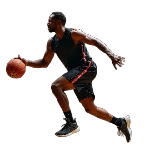 3d render, photorealistic, concept art, wnba transparent PNG cut-out