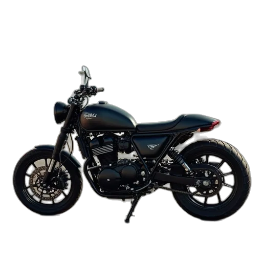 photorealistic, street, glide, motorcycle transparent PNG cut-out
