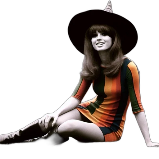 dress, hat, photorealistic, cartoon, concept art, fantasy art, monochrome, woman transparent PNG cut-out