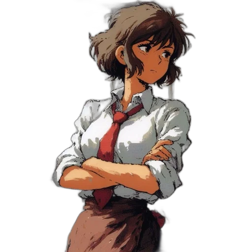 staff, dress, jacket, weapon, anime, concept art, pixel art, watercolor transparent PNG cut-out
