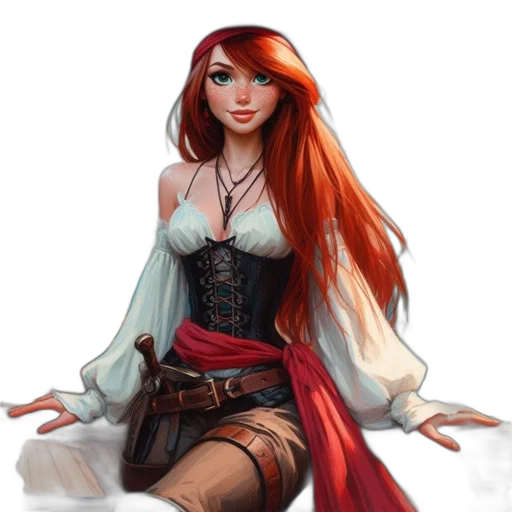 dress, fantasy art, concept art, pixel art, comic book art, red, dark, colorful transparent PNG cut-out