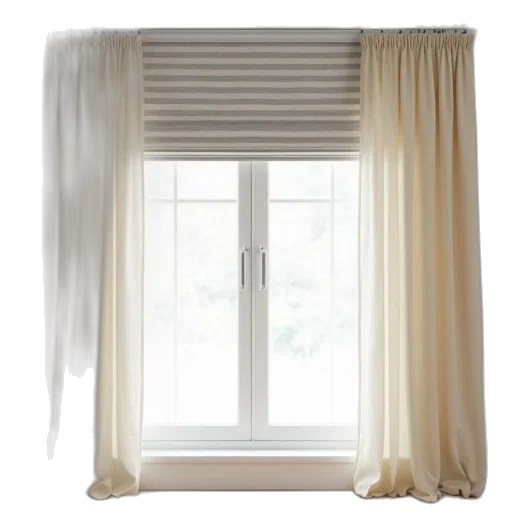 furniture, 3d render, photorealistic, window transparent PNG cut-out