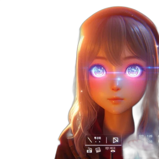robot, face, mask, creature, 3d render, cyberpunk, anime, concept art transparent PNG cut-out