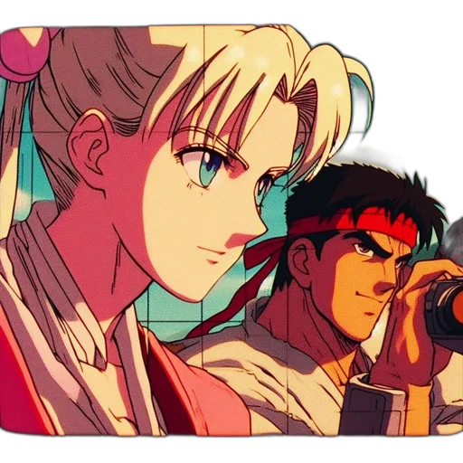 weapon, sword, anime, vaporwave, concept art, pixel art, sunset, fire transparent PNG cut-out