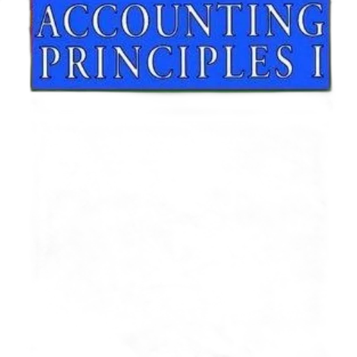 image, cover, book, titled, accounting, principles, featuring, colorful transparent PNG cut-out