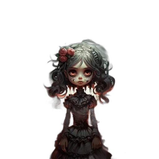 dress, staff, mask, creature, concept art, fantasy art, pixel art, 3d render transparent PNG cut-out
