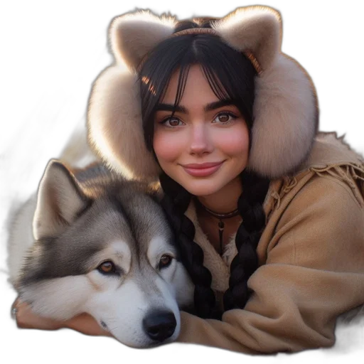 animal, hat, creature, jacket, photorealistic, fantasy art, anime, concept art transparent PNG cut-out