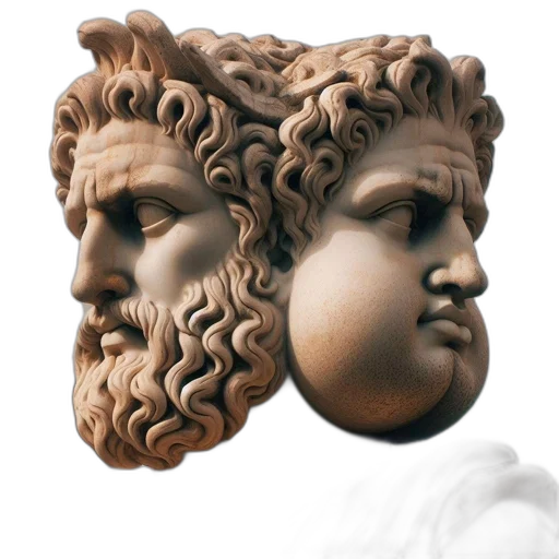 face, mask, crown, jewelry, 3d render, photorealistic, vaporwave, concept art transparent PNG cut-out